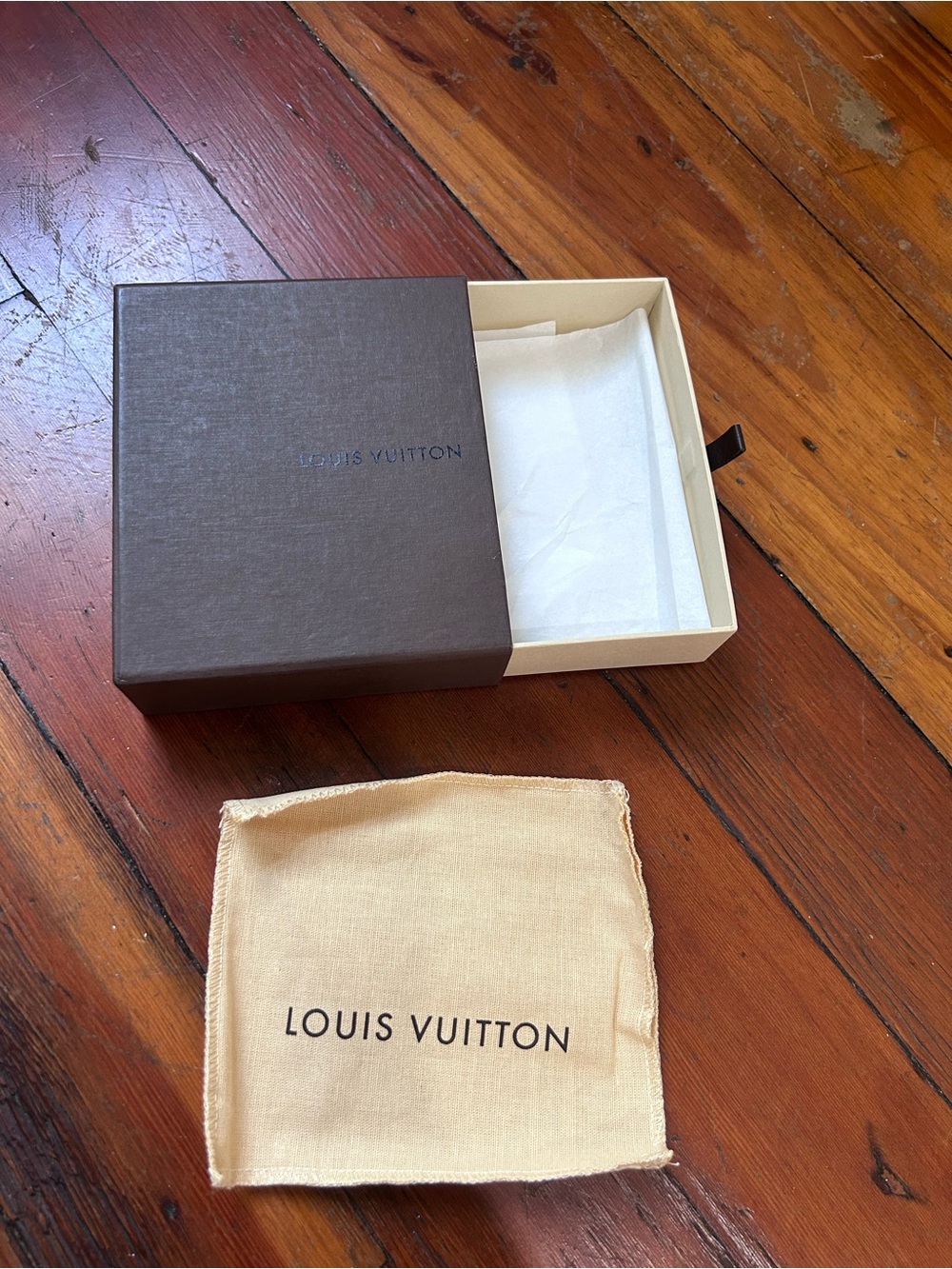 Louis Vuitton Small Wallet box and dust bag